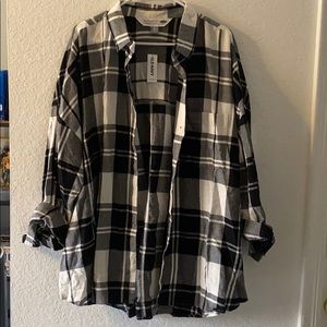 Old navy boyfriend flannel